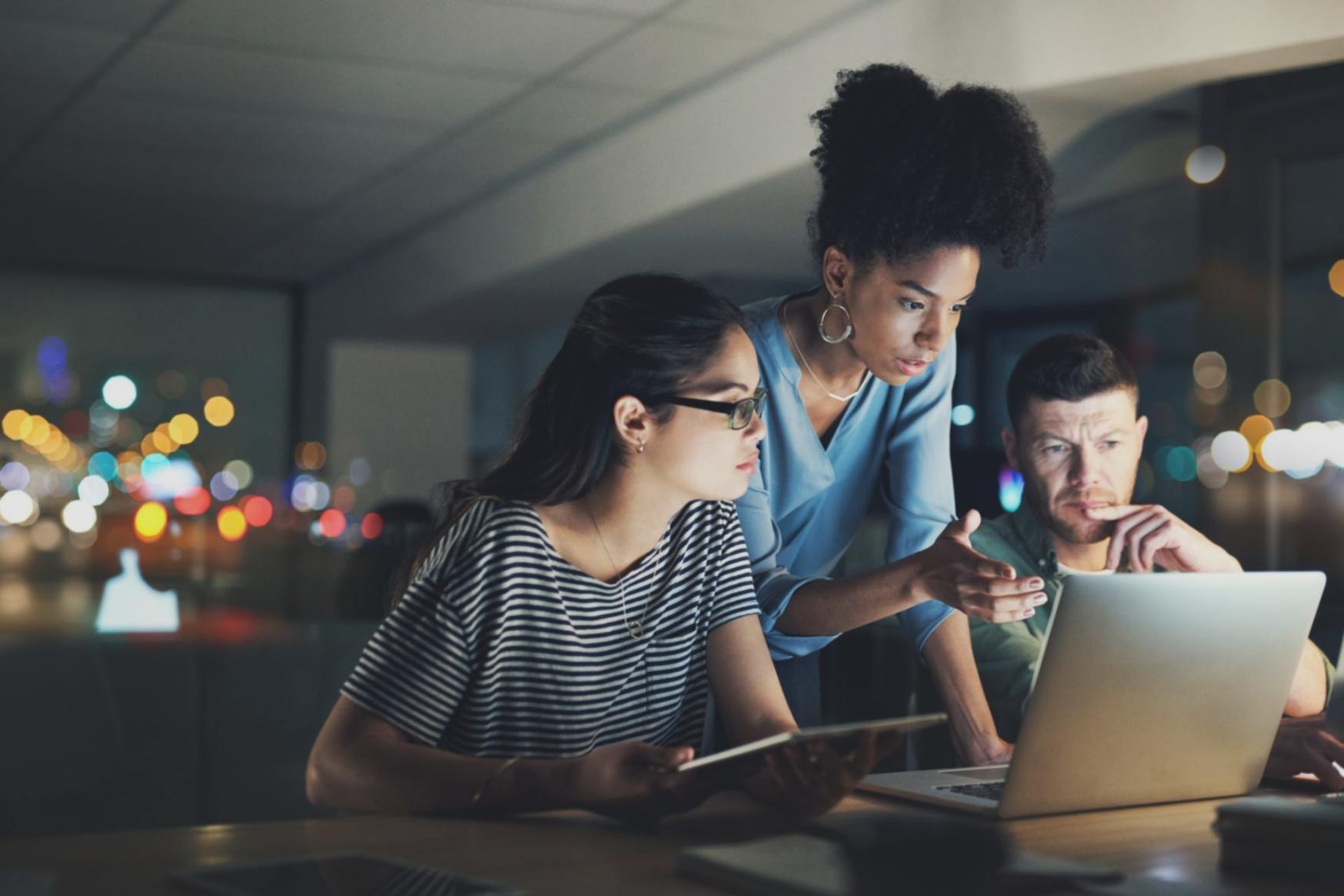 Expense automation workflow review with a client team